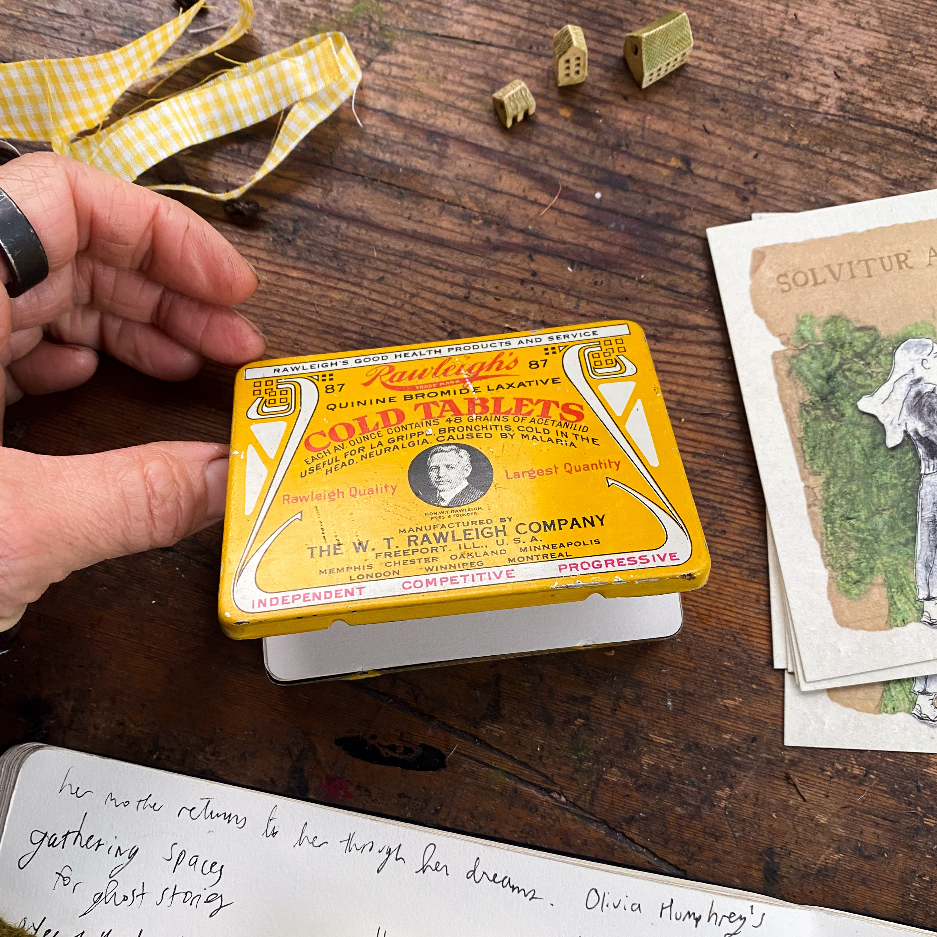 Rawleigh's Tin Alternative Sketchbook