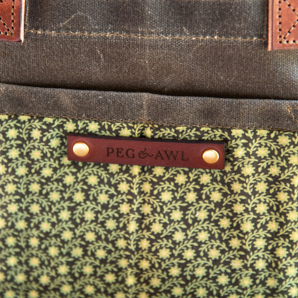 Pipit Tote with 1930s Cotton: Elke