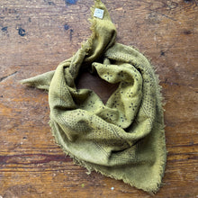 Naturally Dyed Silk Bandana Handmade by Eco Raw Studio