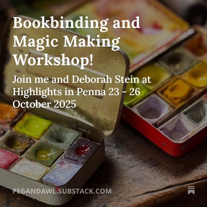 Bookbinding and Story Finding Workshop at Highlights, Pennsylvania