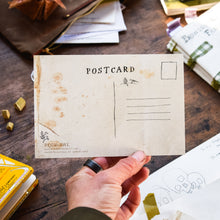 4 Postcards: The Five Acre Wood Paper Buildings