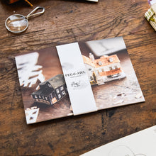 4 Postcards: The Five Acre Wood Paper Buildings