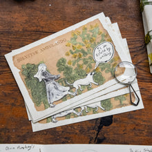 4 Postcards: It is Solved by Walking