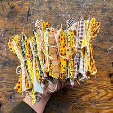 Vintage Textile Scrap Bundle