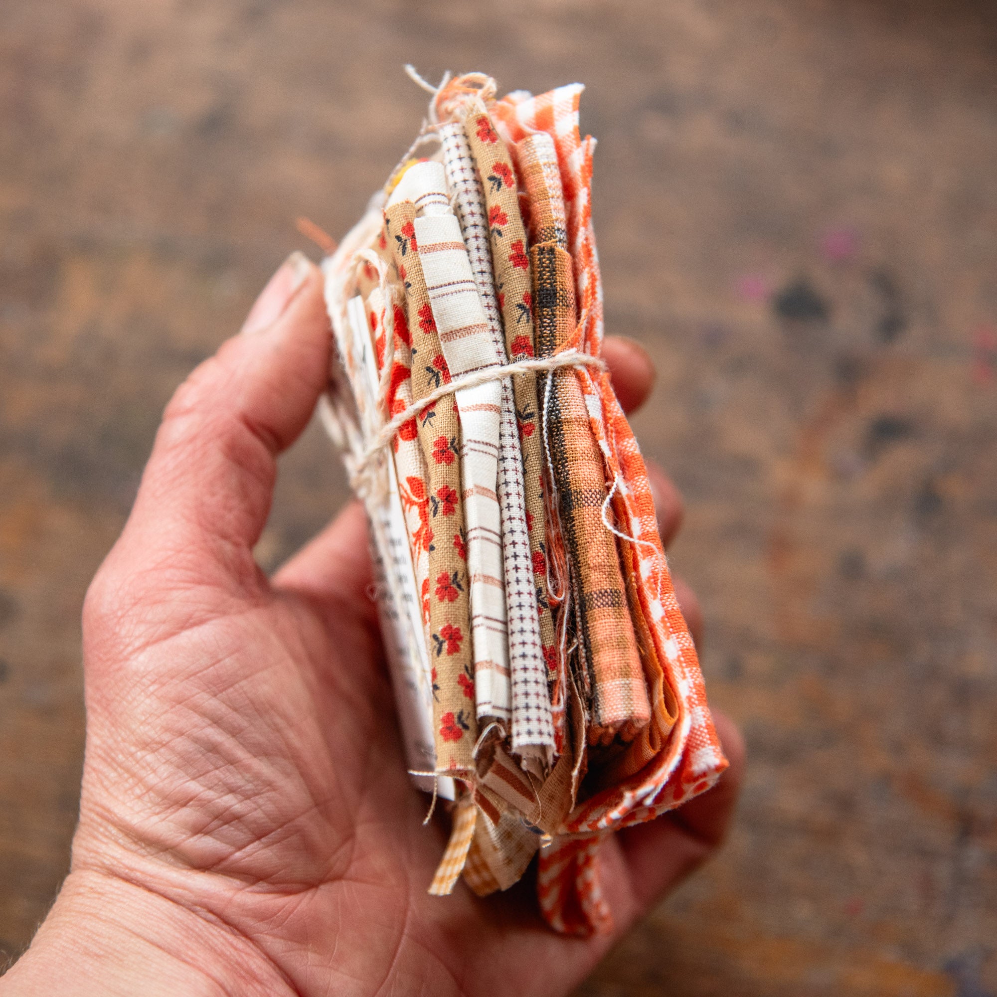 Vintage Textile Scrap Bundle