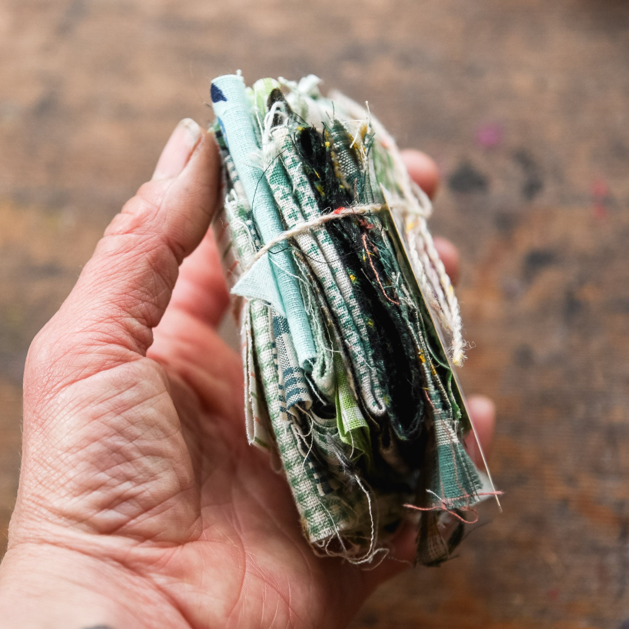 Vintage Textile Scrap Bundle