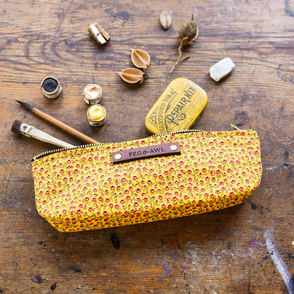 Drafter Pouch with 1960s Cotton: Thea
