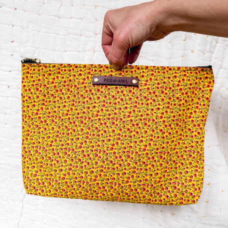 Maker Pouch with 1960s Cotton: Thea