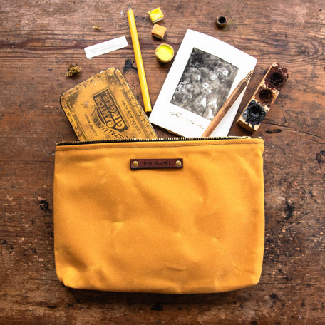 The Maker Pouch in Marigold