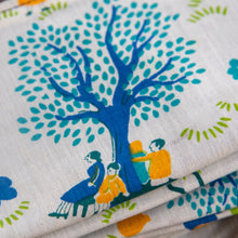 Keeper Pouch with Mid-Century Cotton Fabric: Eddie