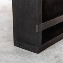 Blackened Apothecary Cabinet