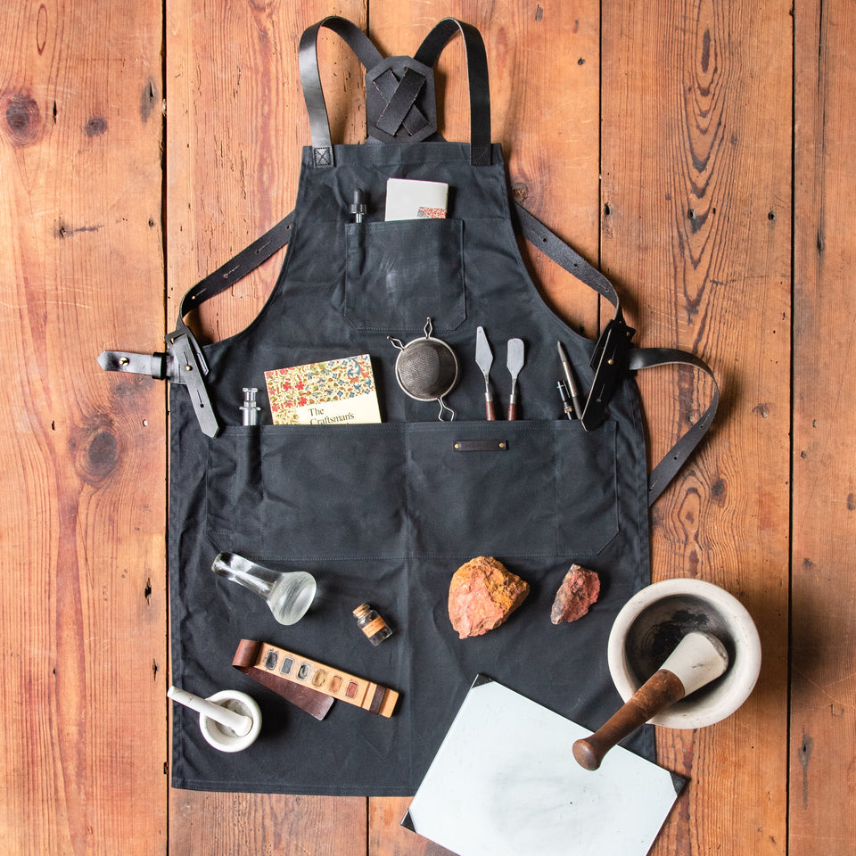/Color and Canvas Type-All Black Waxed Canvas