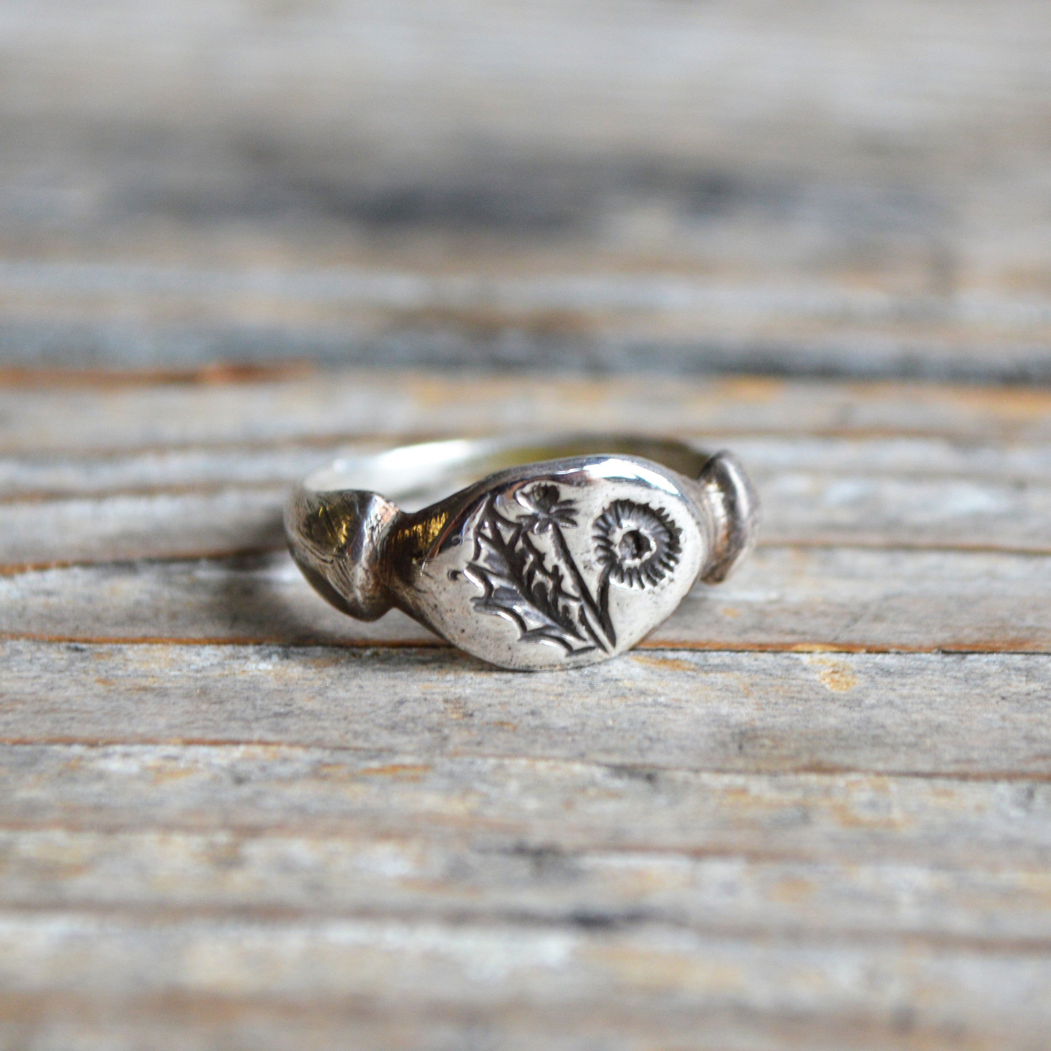 Dandelion Botanical Ring