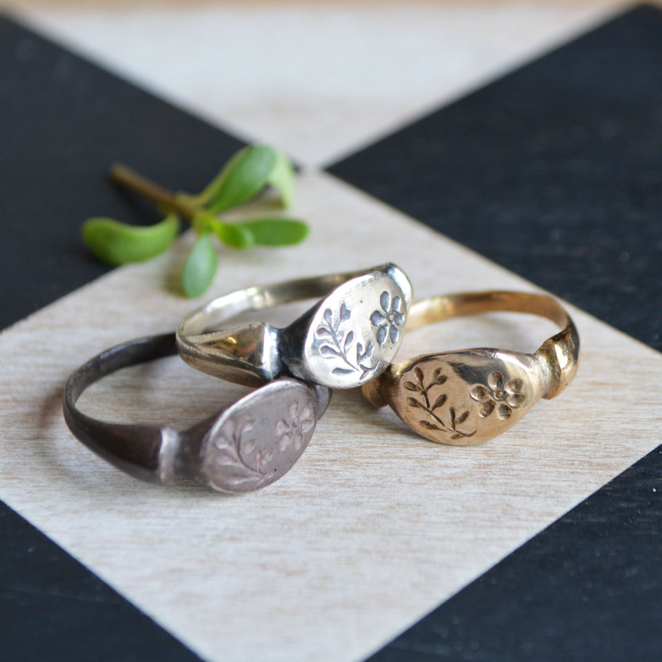 Purslane Botanical Ring