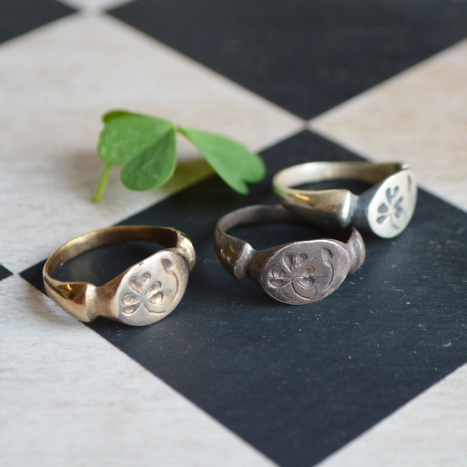 Wood Sorrel Botanical Ring