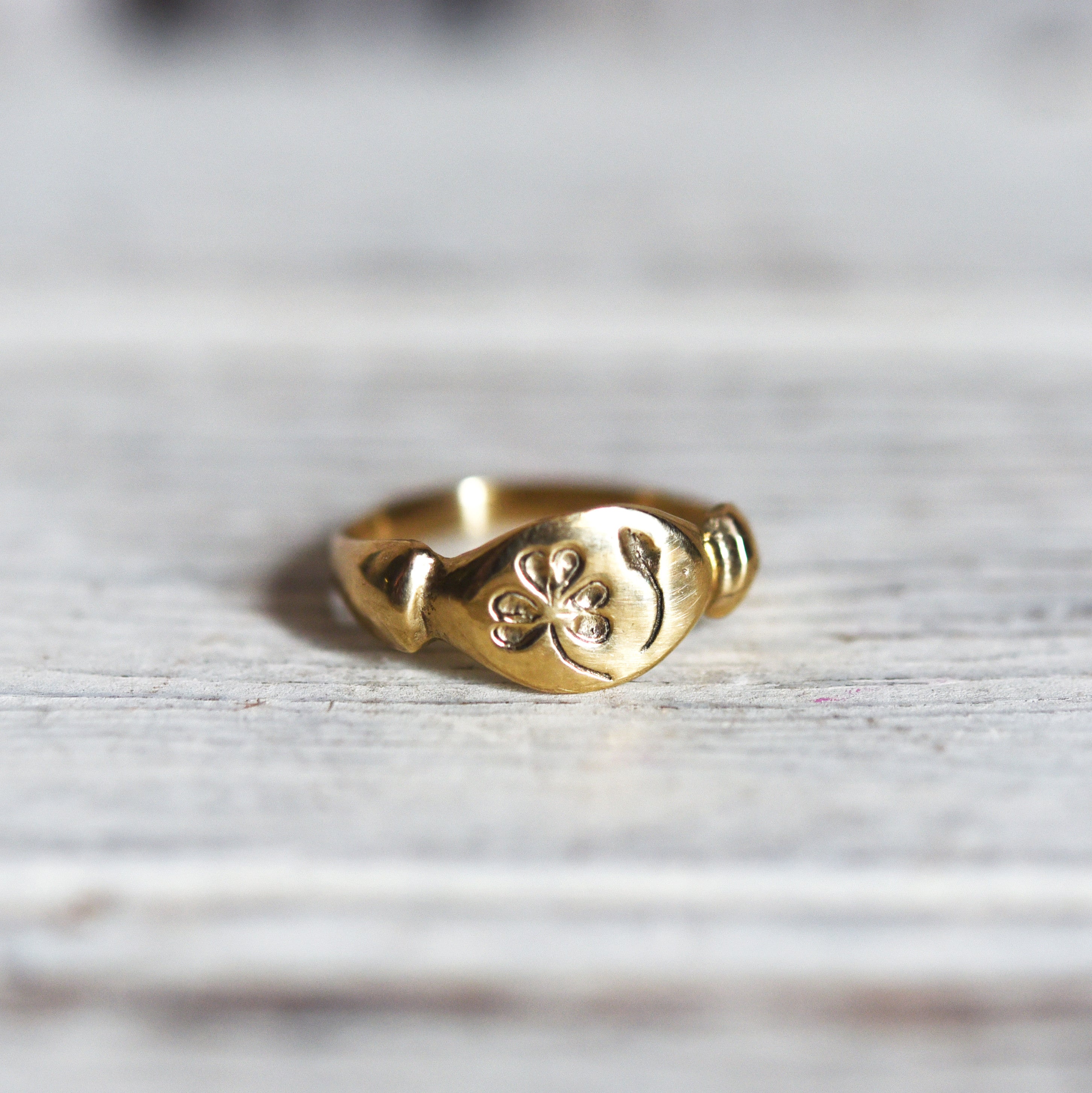 Wood Sorrel Botanical Ring
