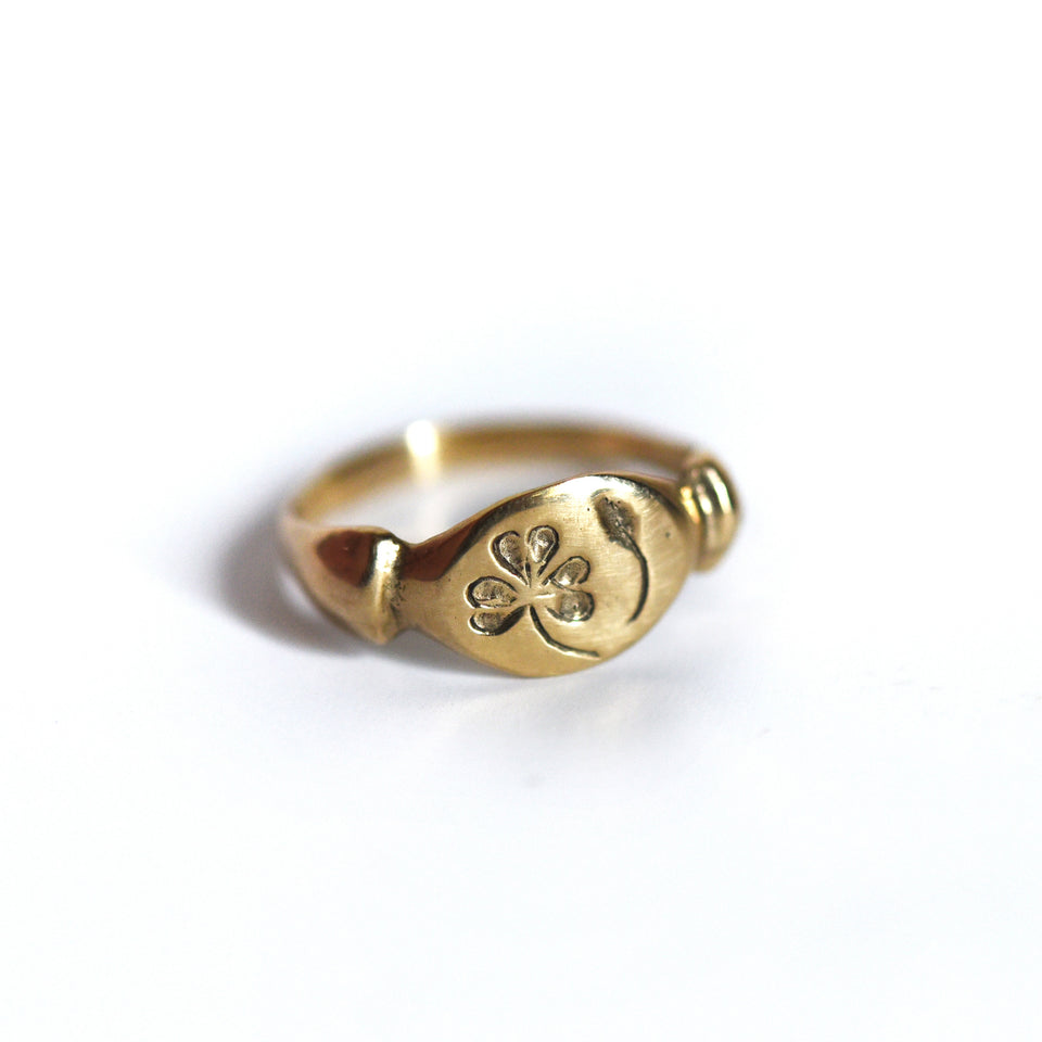 Wood Sorrel Botanical Ring