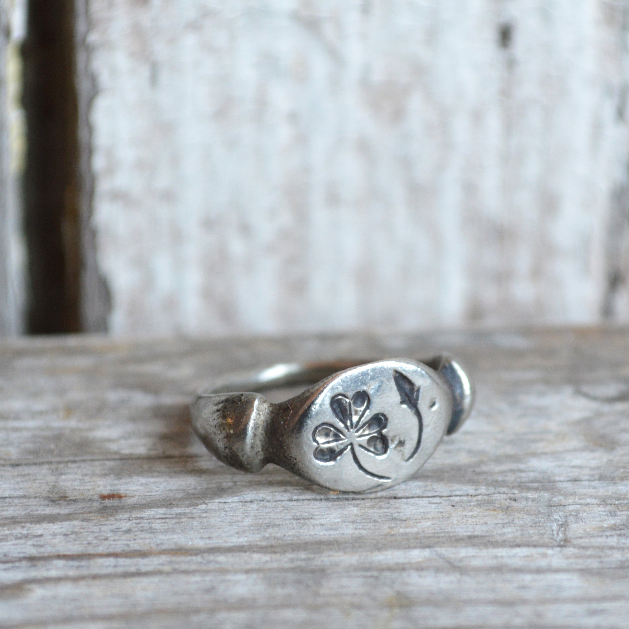 Wood Sorrel Botanical Ring