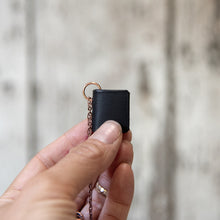 The Jackson Book Necklace (black)