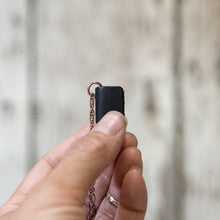 The Jackson Book Necklace (black)