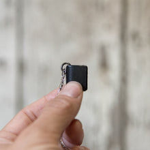 The Jackson Book Necklace (black)