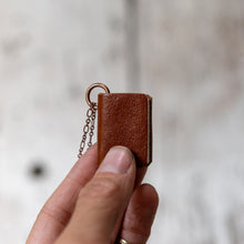 Book Necklace: Acorn