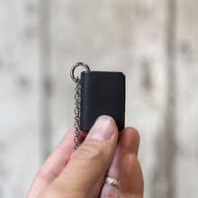 The Jackson Book Necklace (black)