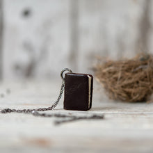 Book Necklace: Cacao