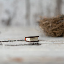 Book Necklace: Cacao