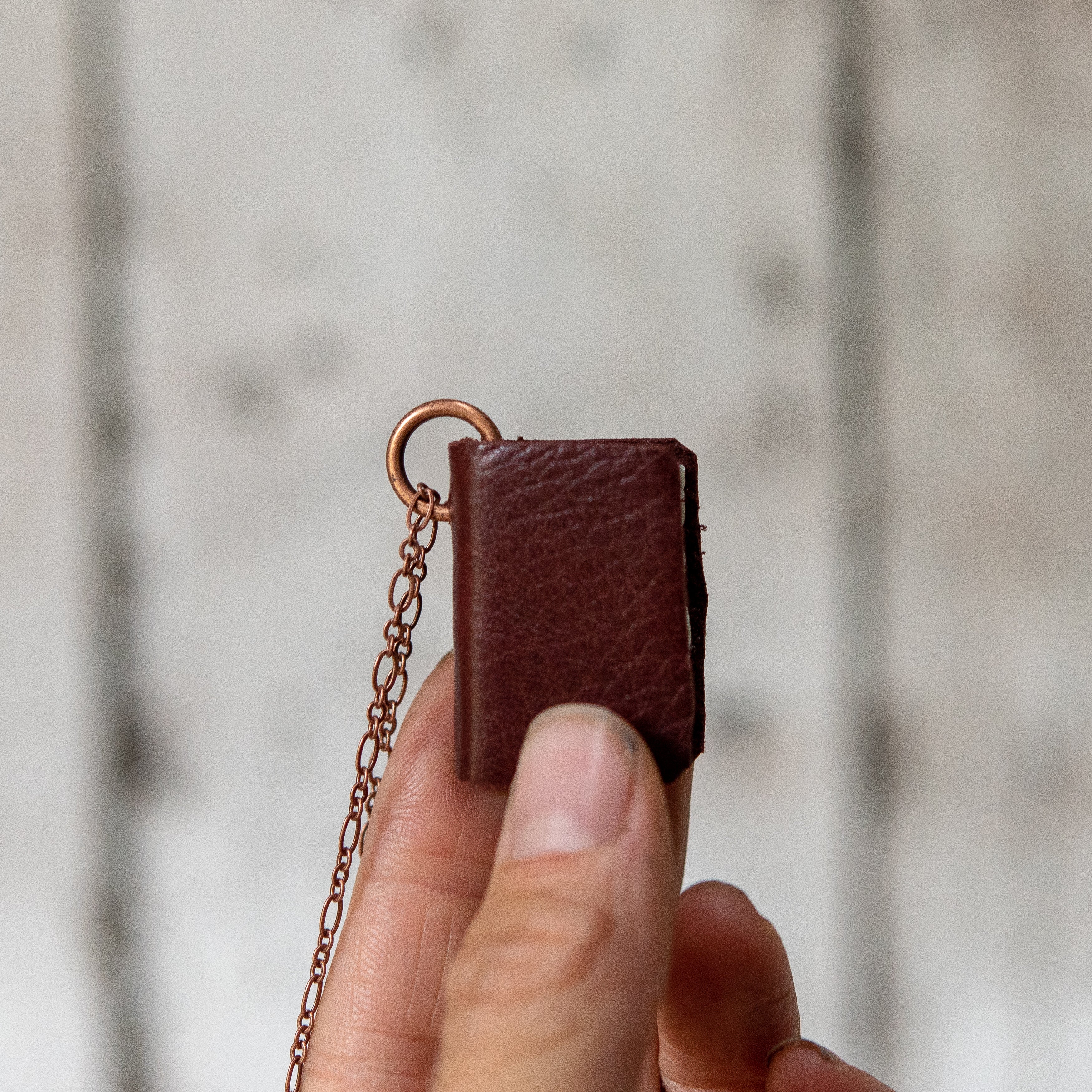 Book Necklace: Hellebore