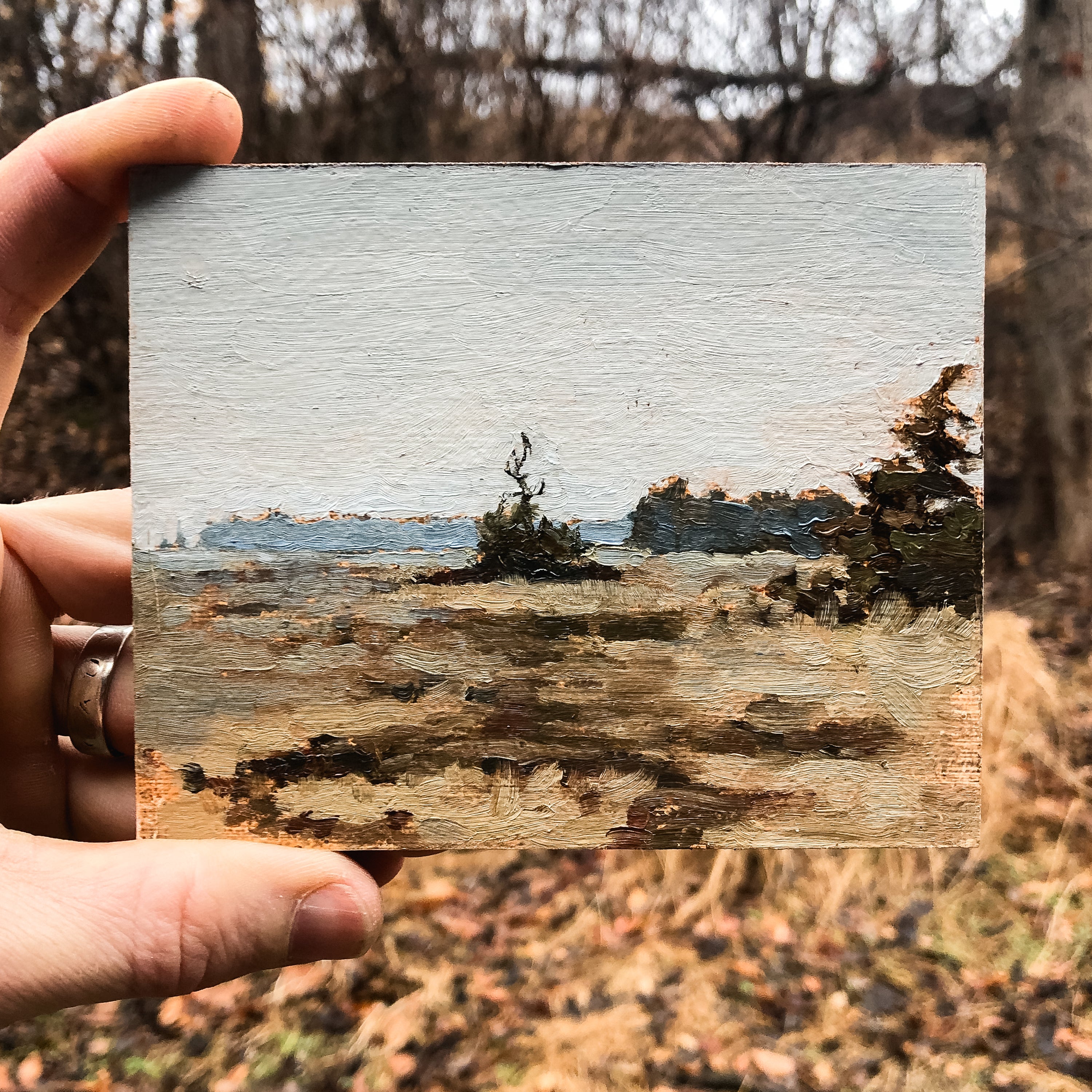 Original Plein Air Painting by Walter Kent: Cape May, 2020