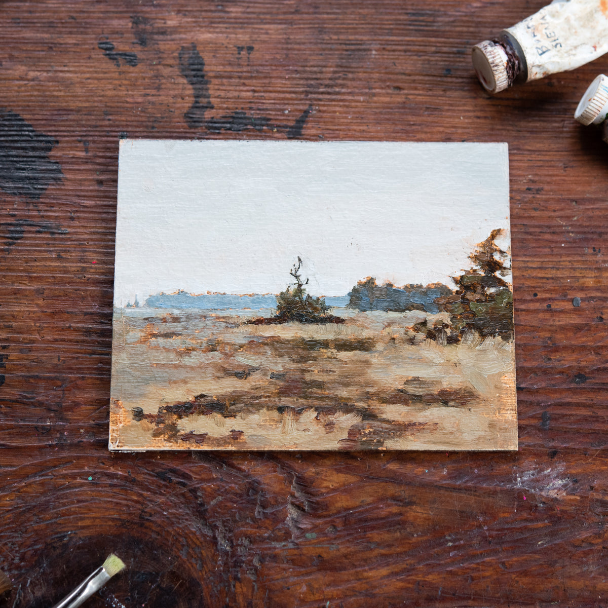 Original Plein Air Painting by Walter Kent Cape May, 2020 Peg and Awl