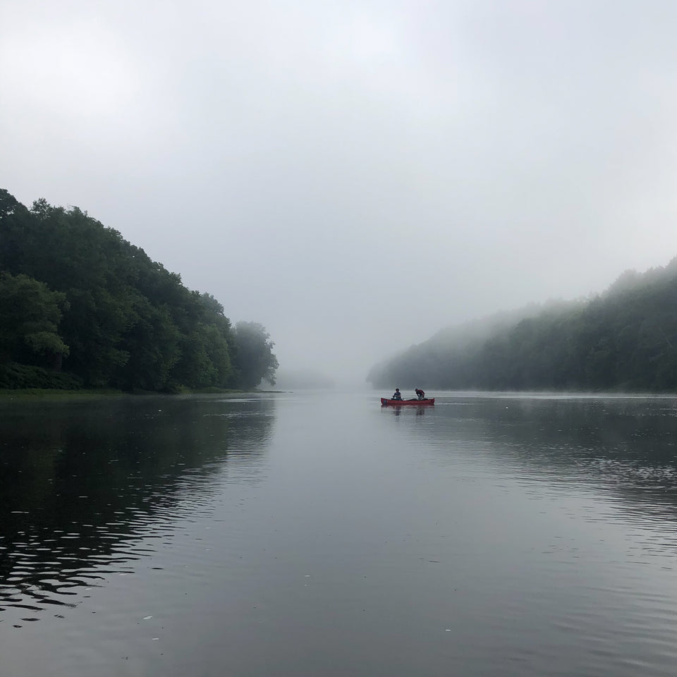 Original Plein Air Painting by Walter Kent: Delaware Water Gap No. 1, 2020