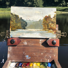 Original Plein Air Painting by Walter Kent: Delaware Water Gap No. 1, 2020