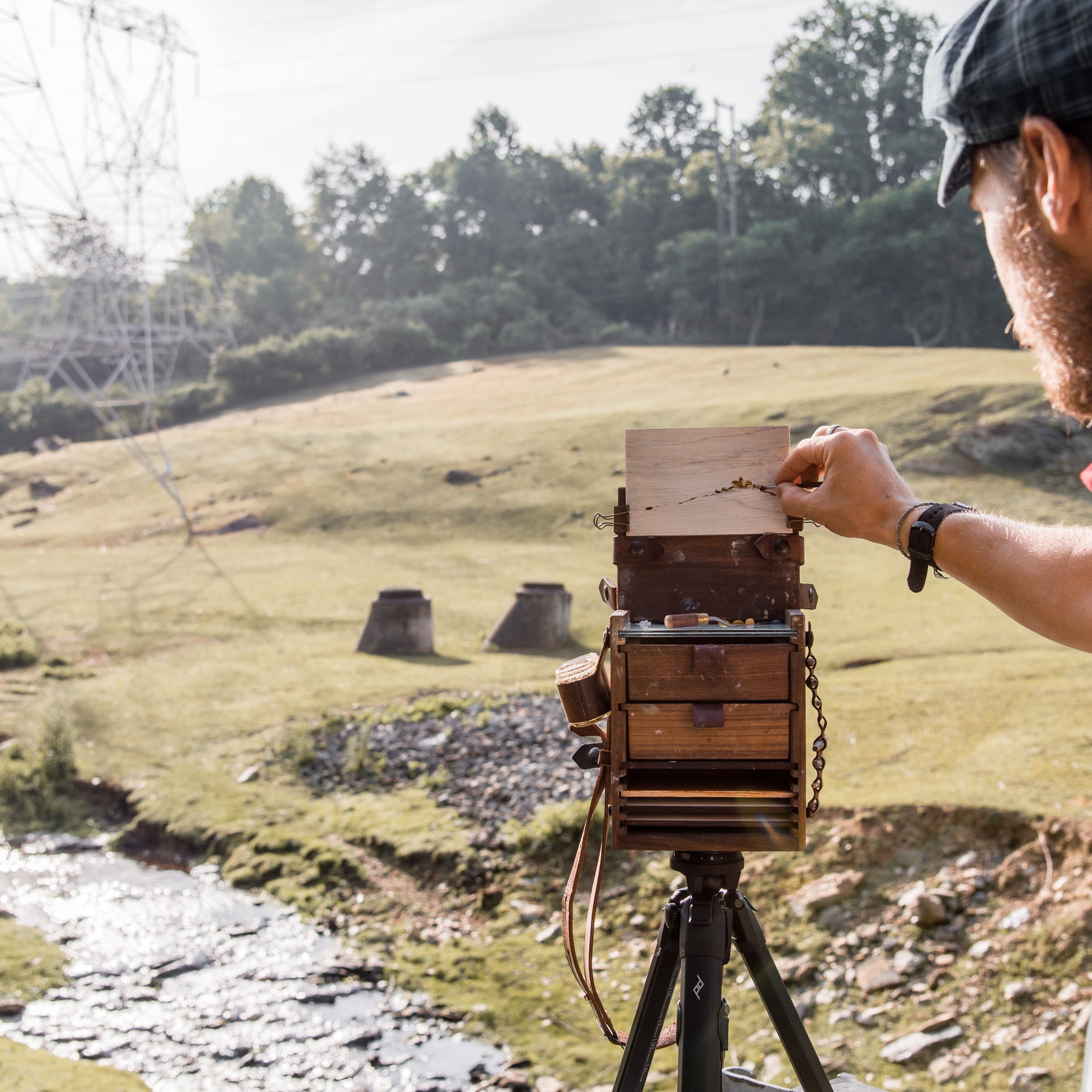Original Plein Air Painting by Walter Kent: Delaware Water Gap No. 2, 2021