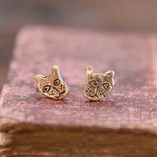 Foundlings Earrings: Ash (Cat)