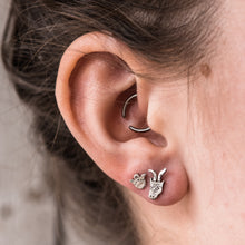 Foundlings Earrings: Ivy (Goat)