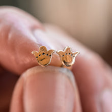 Foundlings Earrings: Opal (Flower)