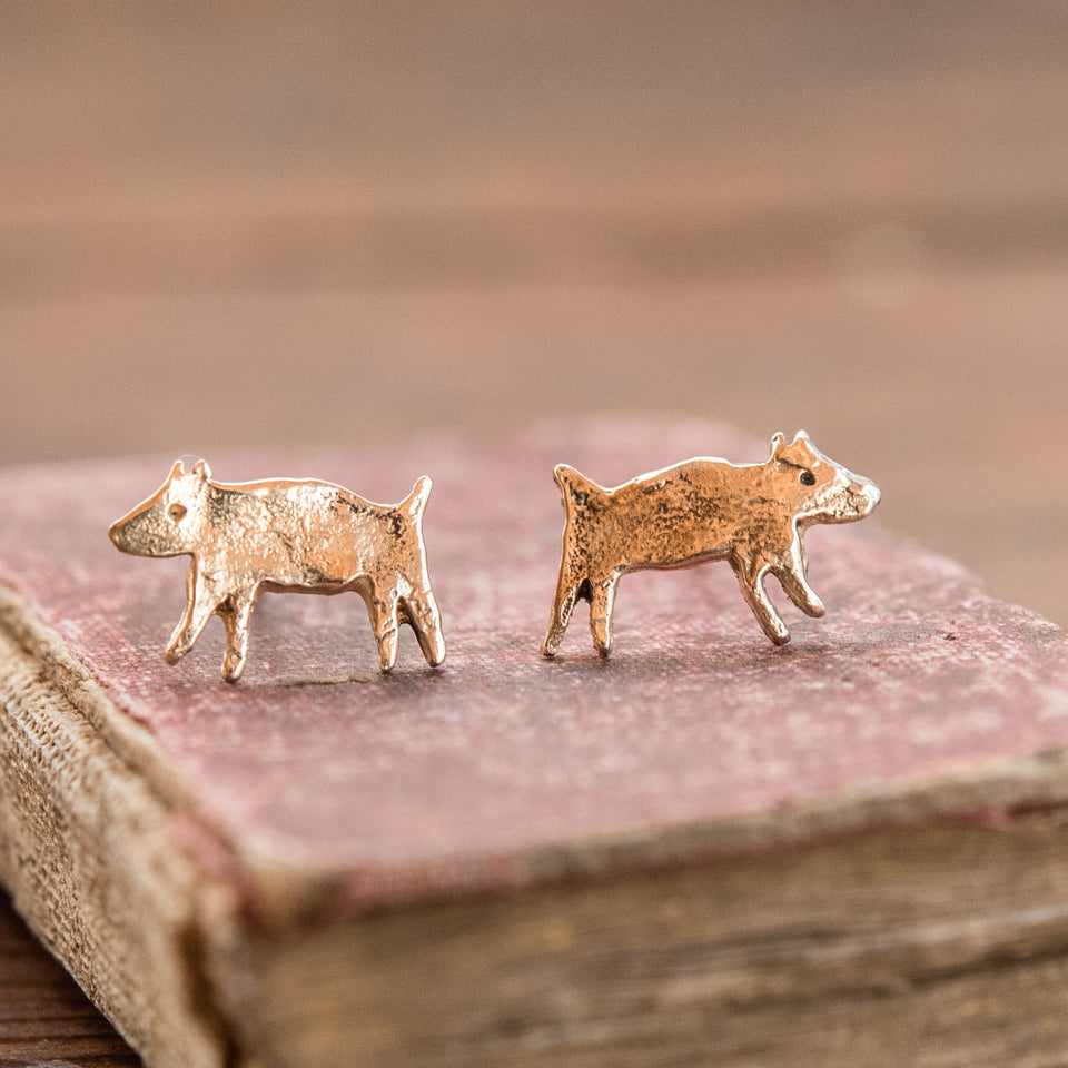 Foundlings Earrings: Talia (Dog)