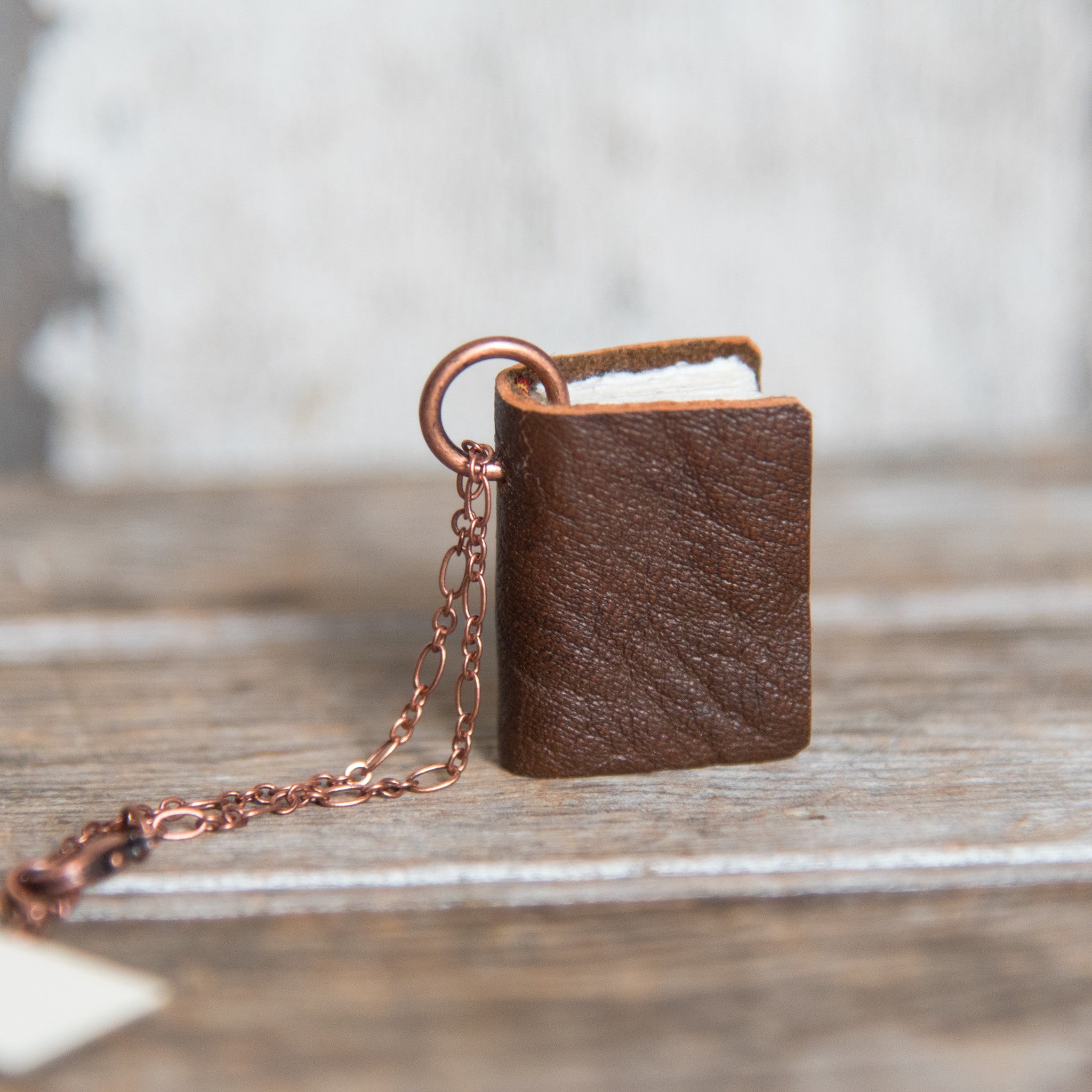 Ernest Large Book Necklace