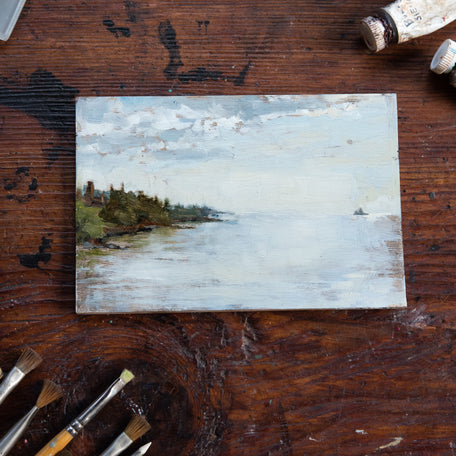 Original Plein Air Painting by Walter Kent: Fitger’s Inn, 2020