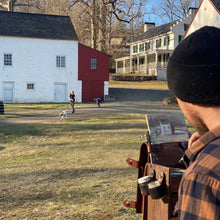 Original Plein Air Painting by Walter Kent: Hopewell Furnace, 2021