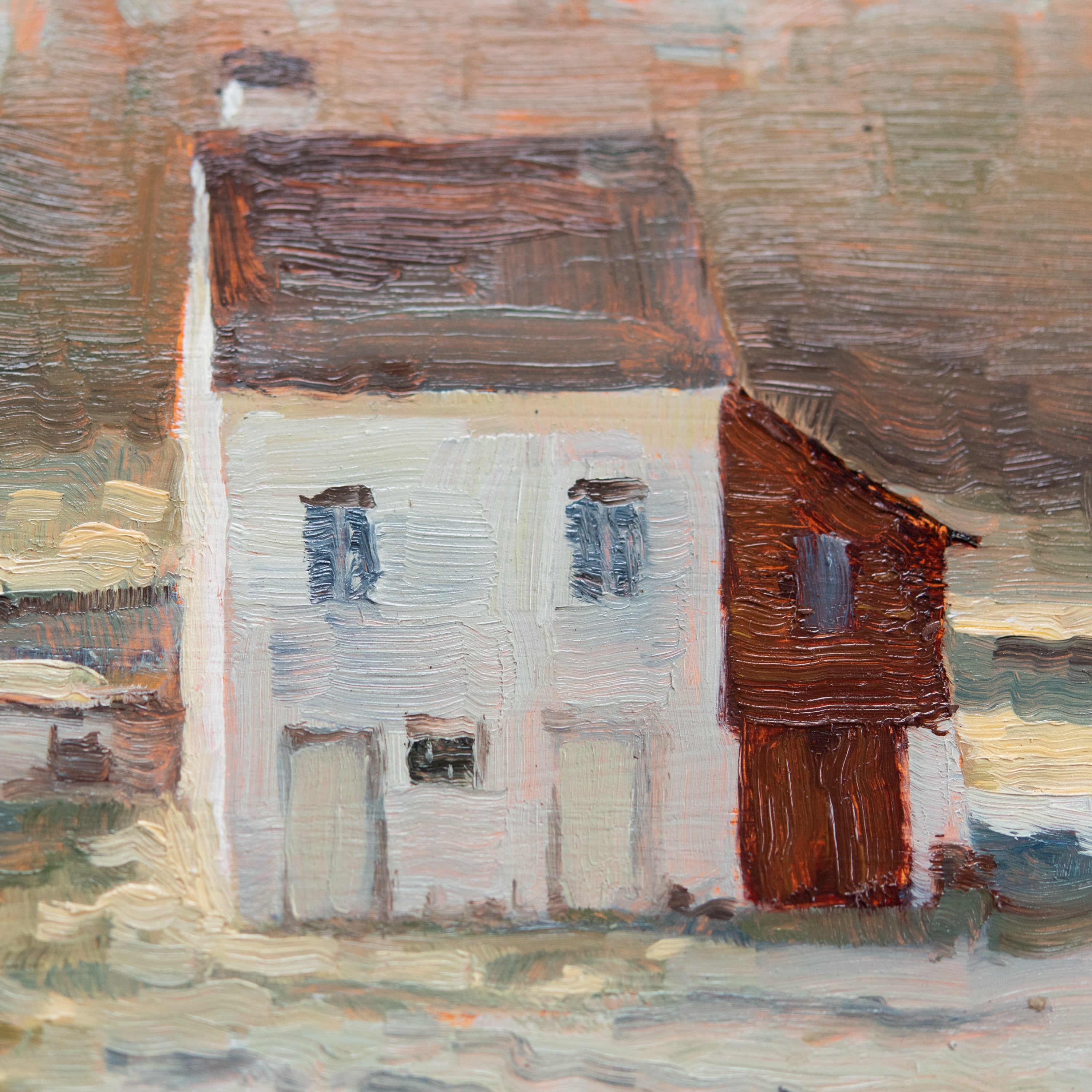 Original Plein Air Painting by Walter Kent: Hopewell Furnace, 2021