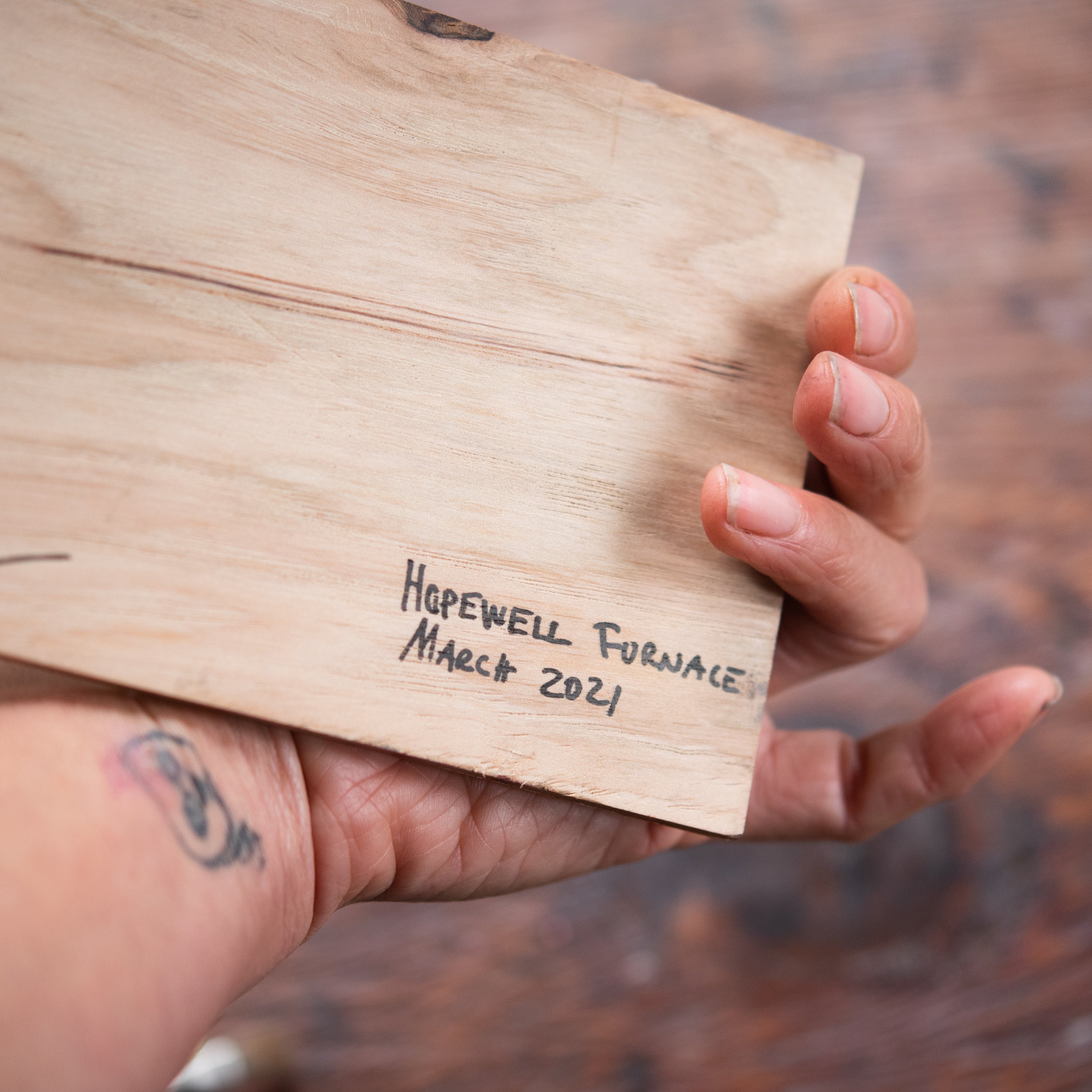 Original Plein Air Painting by Walter Kent: Hopewell Furnace, 2021