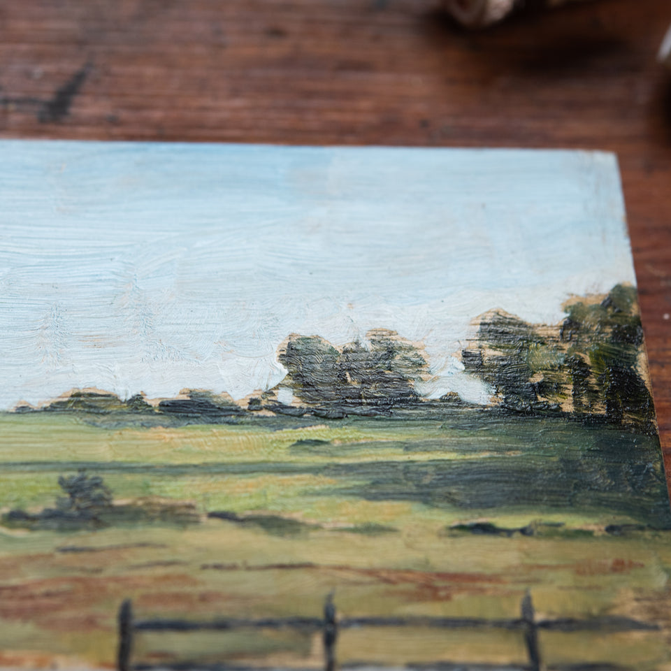 Original Plein Air Painting by Walter Kent: Indiana Dunes, 2020