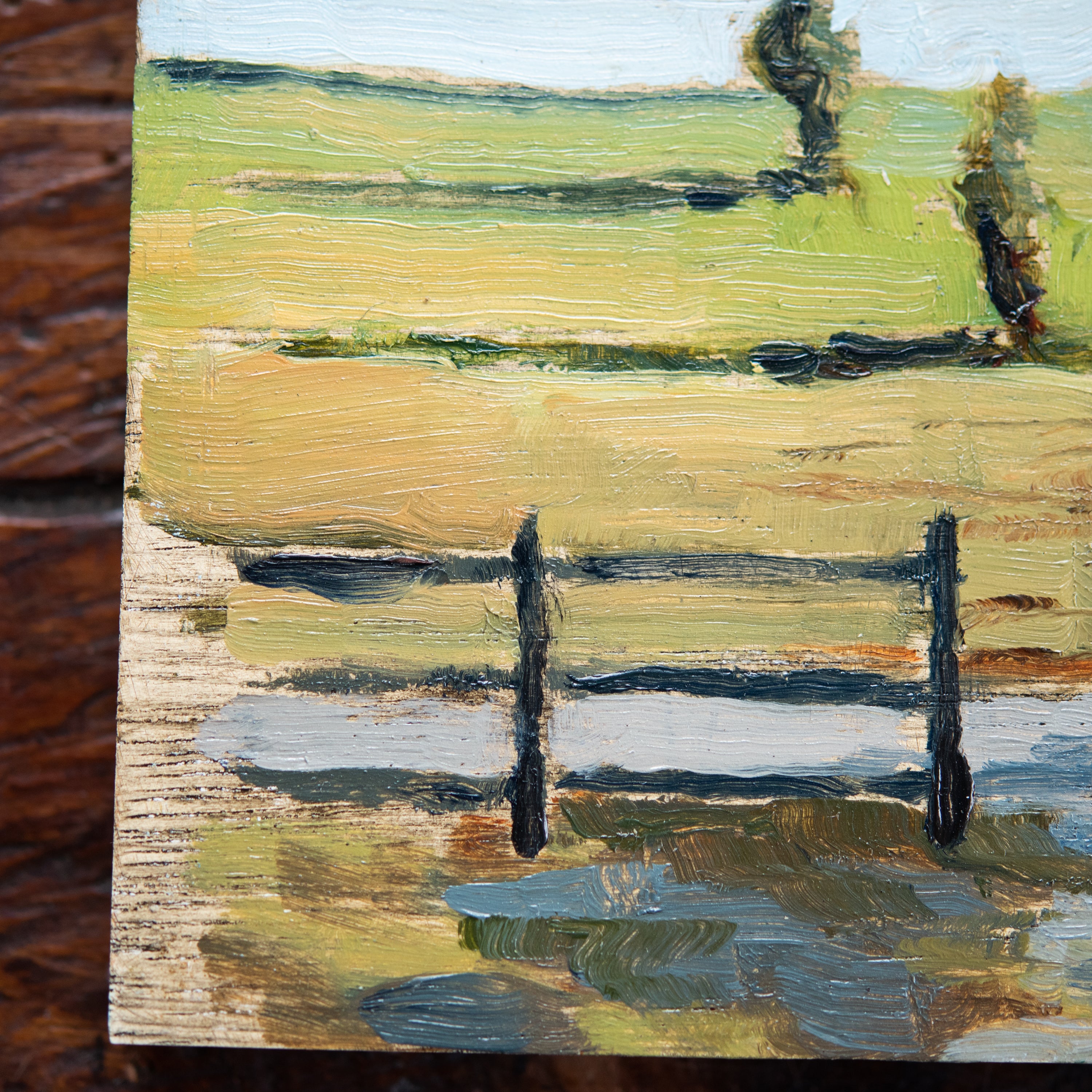 Original Plein Air Painting by Walter Kent: Indiana Dunes, 2020