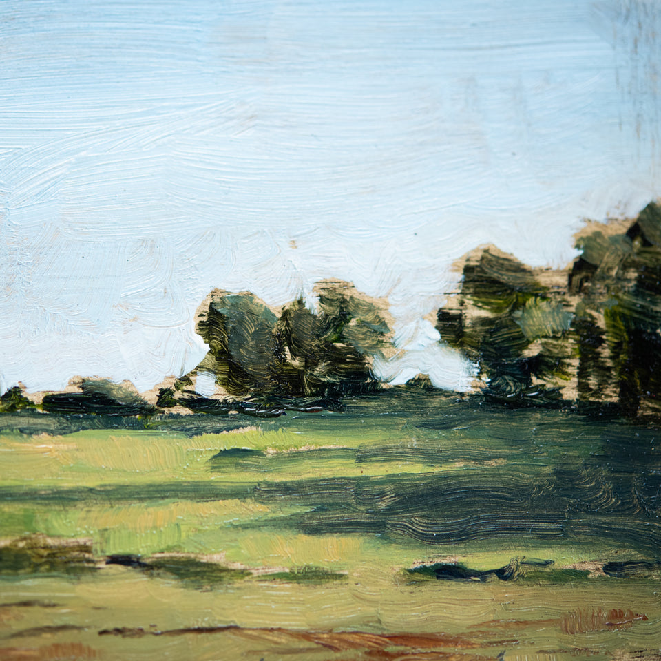 Original Plein Air Painting by Walter Kent: Indiana Dunes, 2020