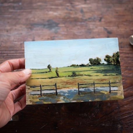 Original Plein Air Painting by Walter Kent: Indiana Dunes, 2020