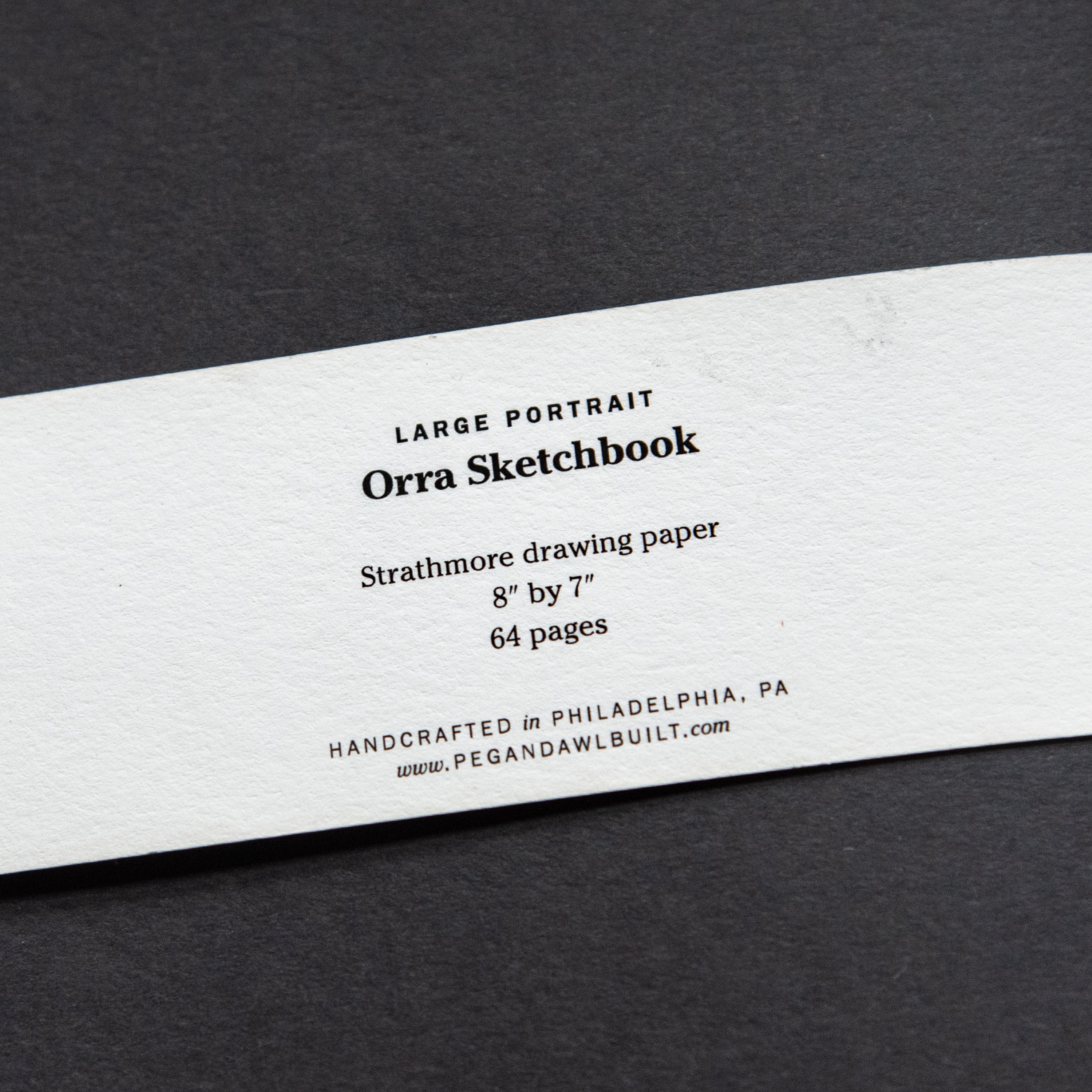 Large Portrait Orra Sketchbook