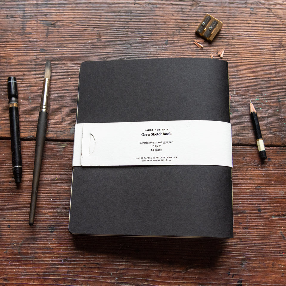Large Portrait Orra Sketchbook